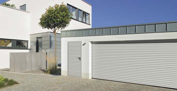 Sectional garage doors